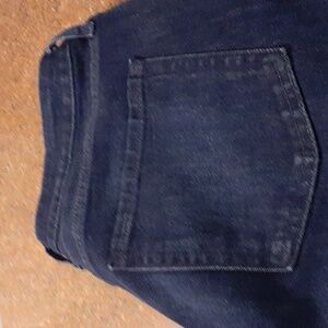 Old navy high rise, wide leg dark denim jeans